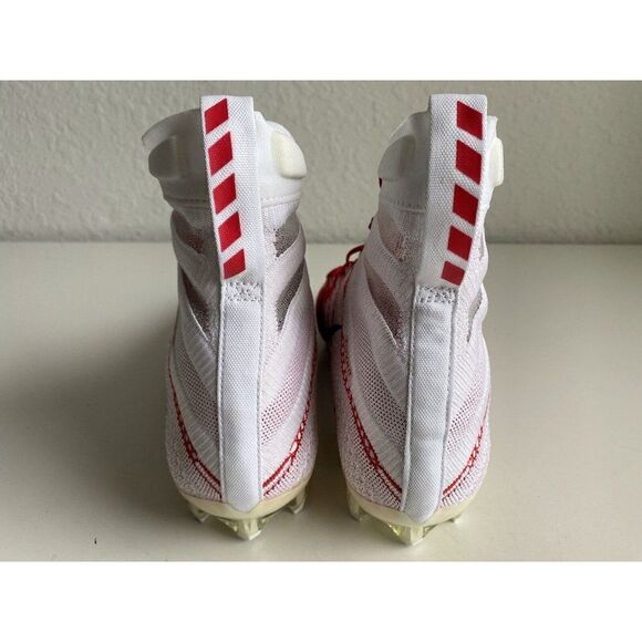 Nike Vapor Untouchable 3 Elite Football Cleats White Gym Red Sz 12.5 AO3006-160‎ main image 4